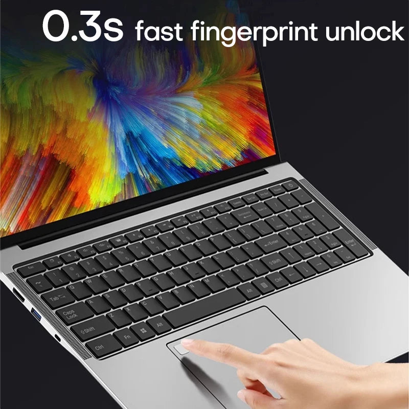 17.3" Gaming Laptop Computer PC Windows 11 Pro Intel Celeron N5095 Laptops