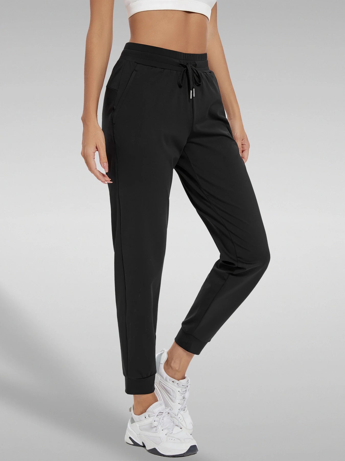 Women's Joggers with Pockets High Waisted Athletic Workout Yoga Jogger