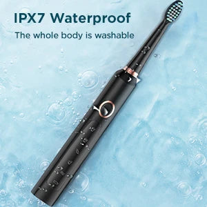 Electric Toothbrush for Adults - Rechargeable Electronic Toothbrushes with 5 Modes
