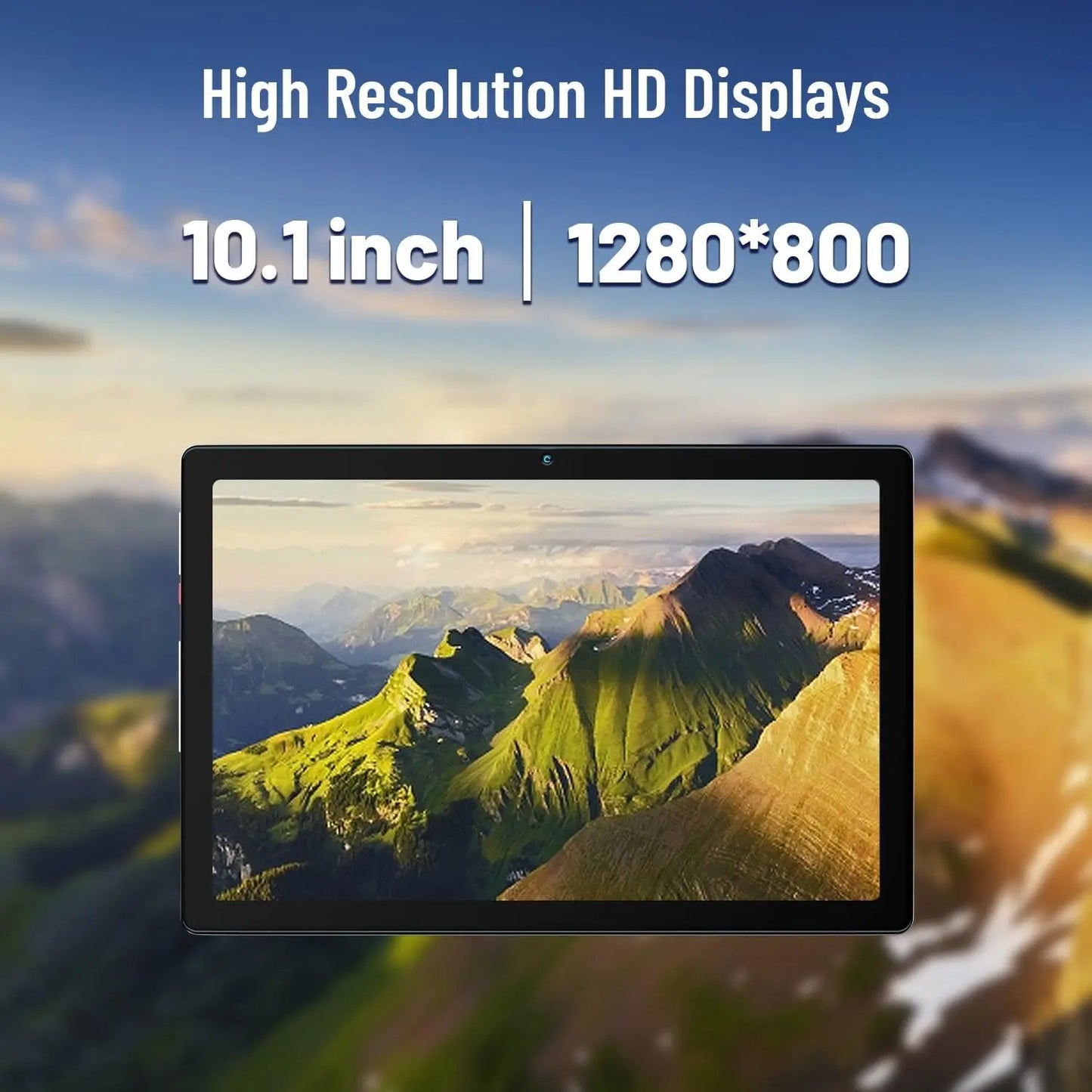 2025 NEW Tablets 10.1" 1080P HD Display 2MP+5MP Camera 6GB RAM 64GB ROM