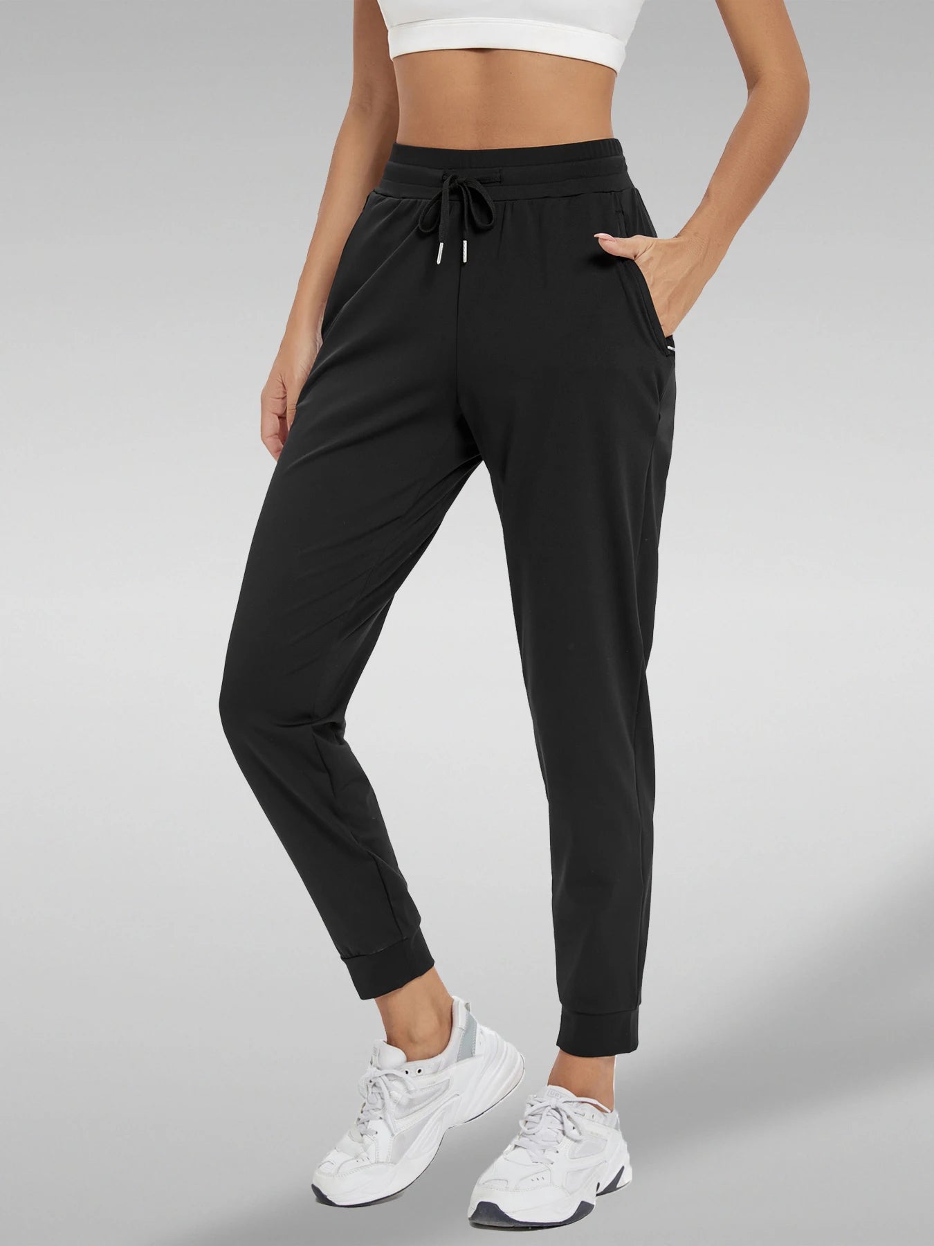 Women's Joggers with Pockets High Waisted Athletic Workout Yoga Jogger