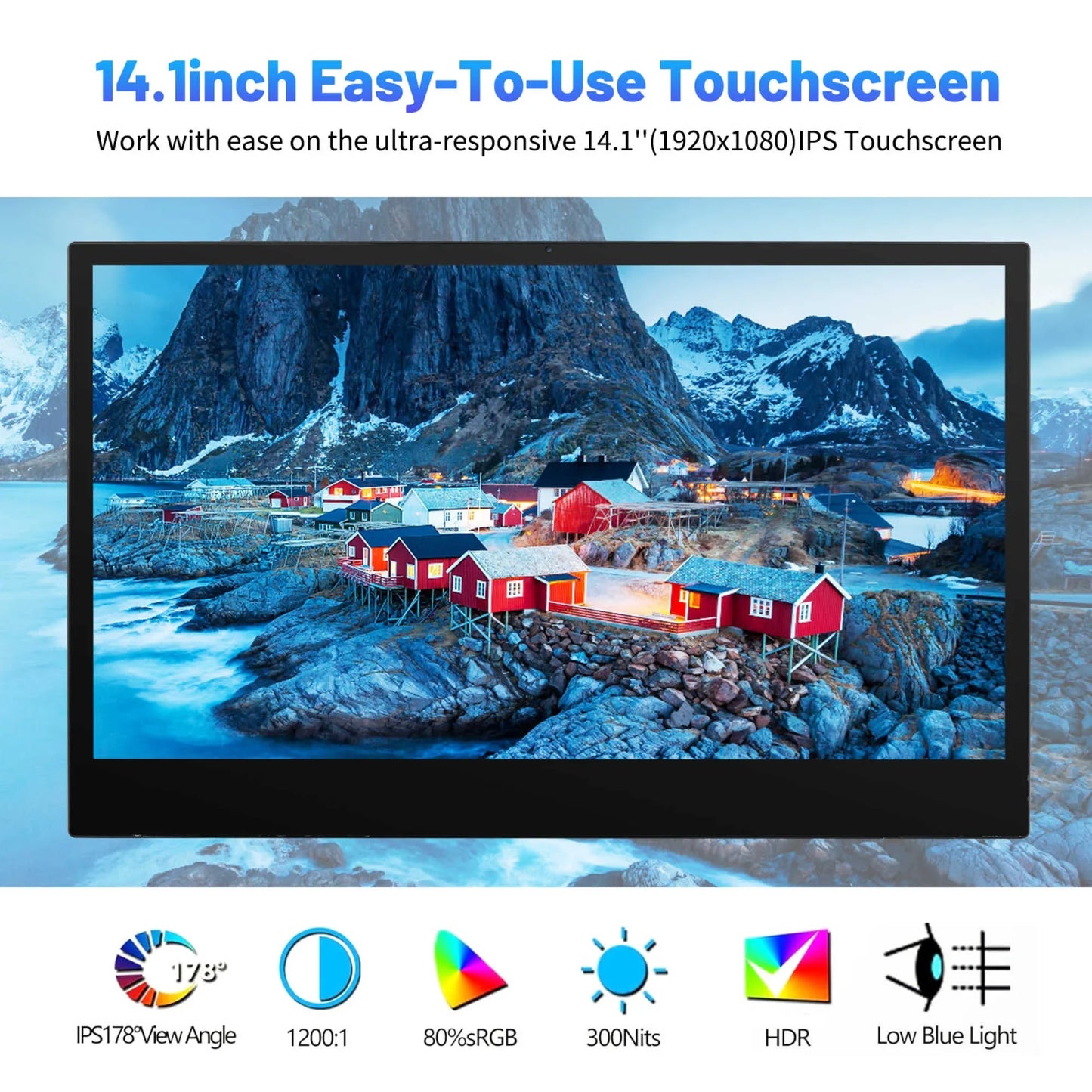 Android 14 Tablet IPS Full HD Screen Octa-core Processor