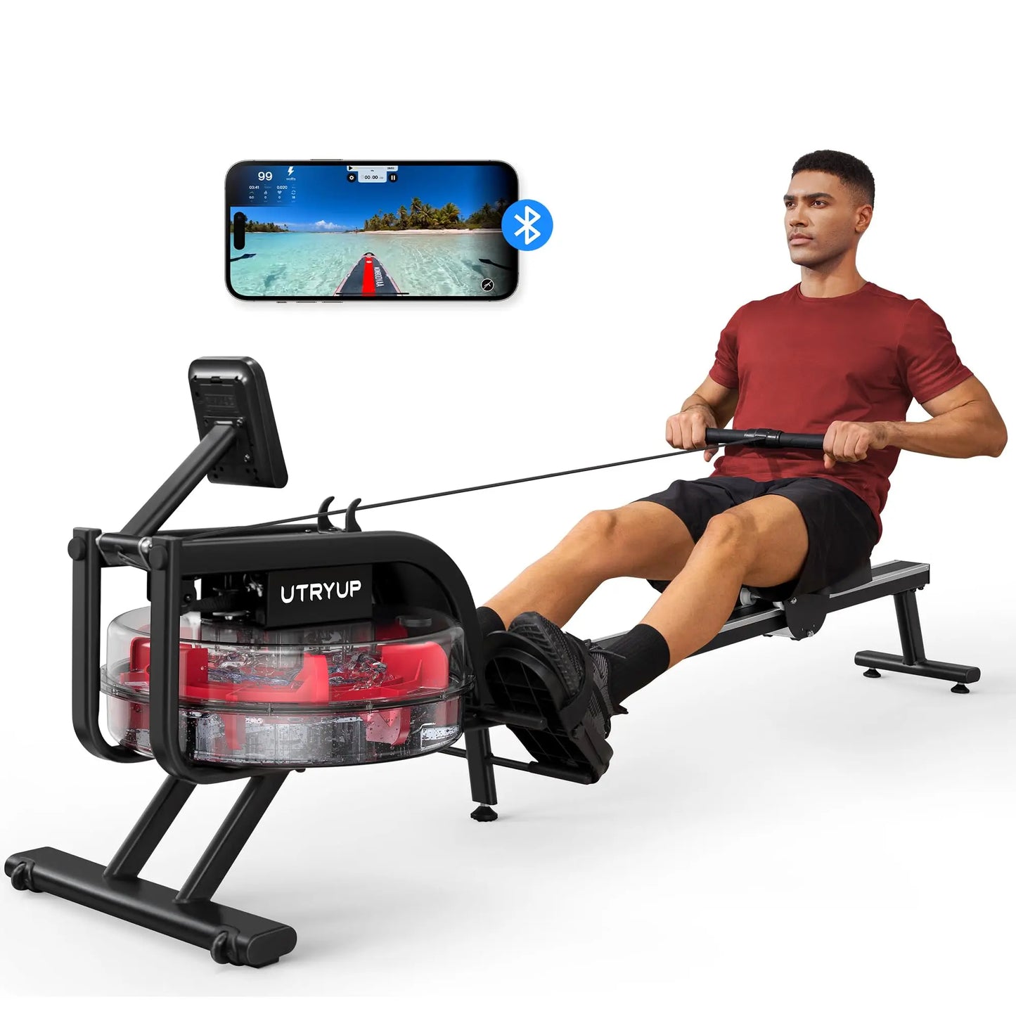 Magnetic Rowing Machines R05 Water Rower R10 16 Levels Quiet