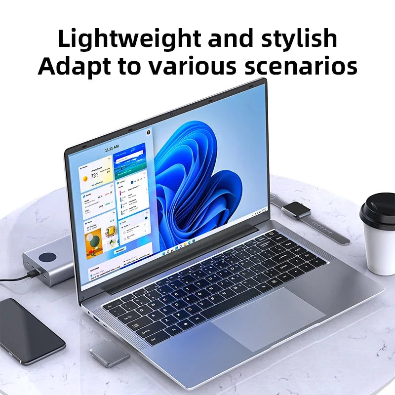 2025 Laptop Computer PC 14.1" intel Core i7-7500U Laptops 12GB RAM 1TB 2TB SSD