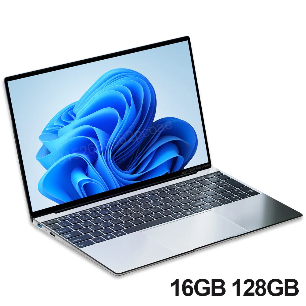 NEW 15.6" Ultra Slim Laptop 16GB RAM 2TB SSD Intel