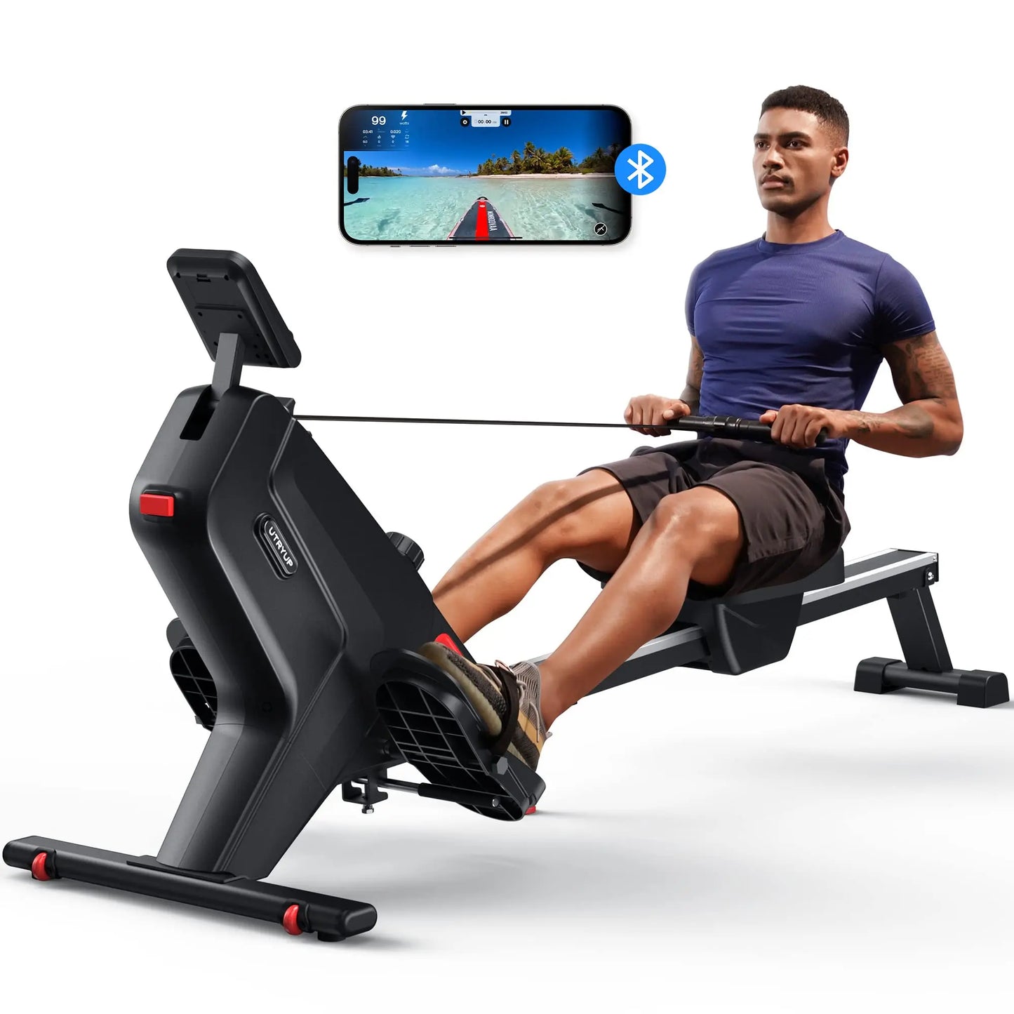 Magnetic Rowing Machines R05 Water Rower R10 16 Levels Quiet