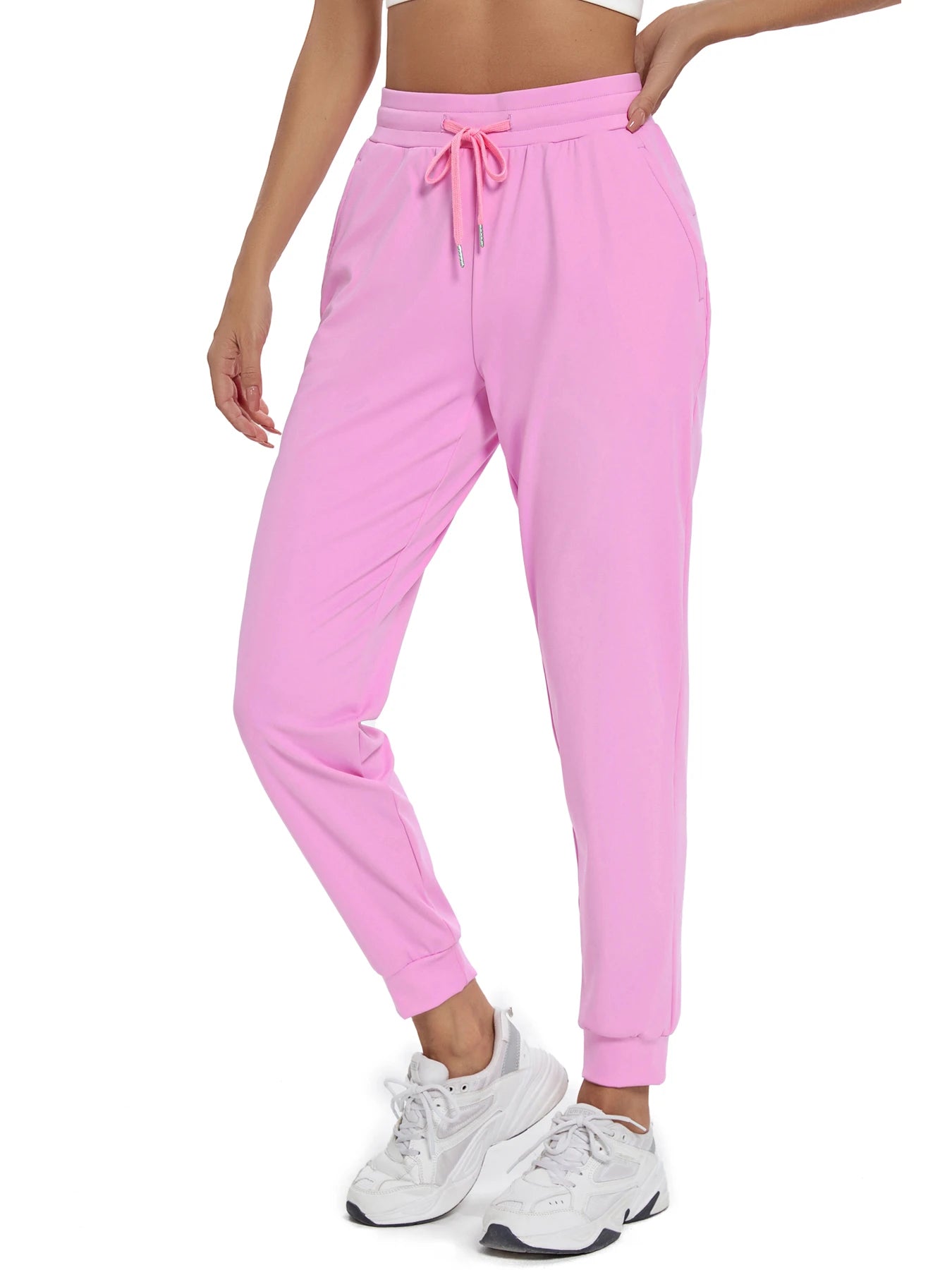 Women's Joggers with Pockets High Waisted Athletic Workout Yoga Jogger
