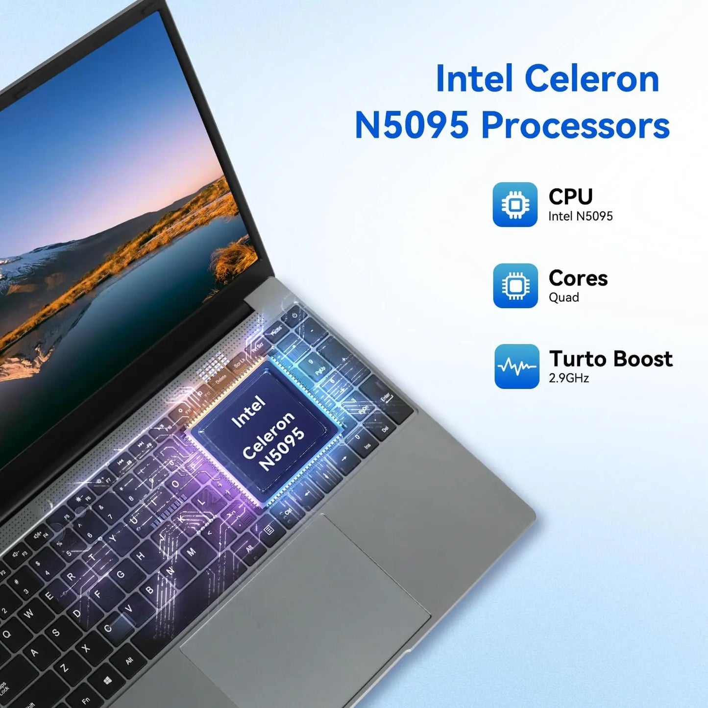 Notebook 15.6 Inch Laptop Windows 11 1366 * 768 Cheap Portable Intel ,Processors Laptop