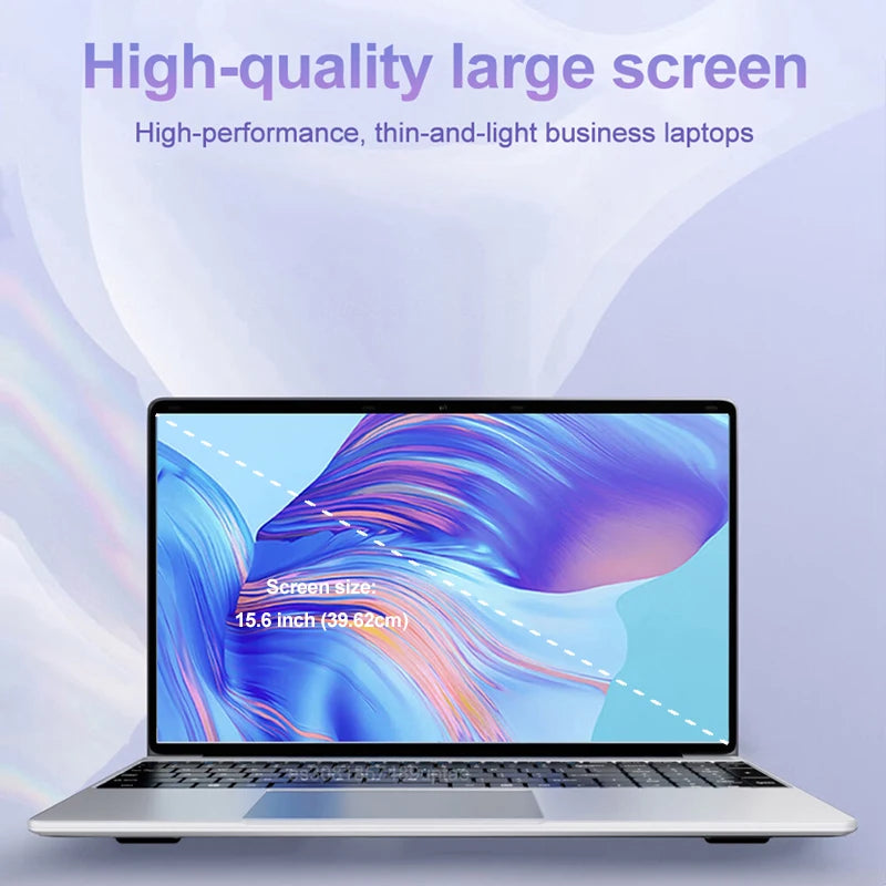 NEW 15.6" Ultra Slim Laptop 16GB RAM 2TB SSD Intel