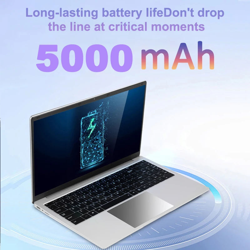 NEW 15.6" Ultra Slim Laptop 16GB RAM 2TB SSD Intel