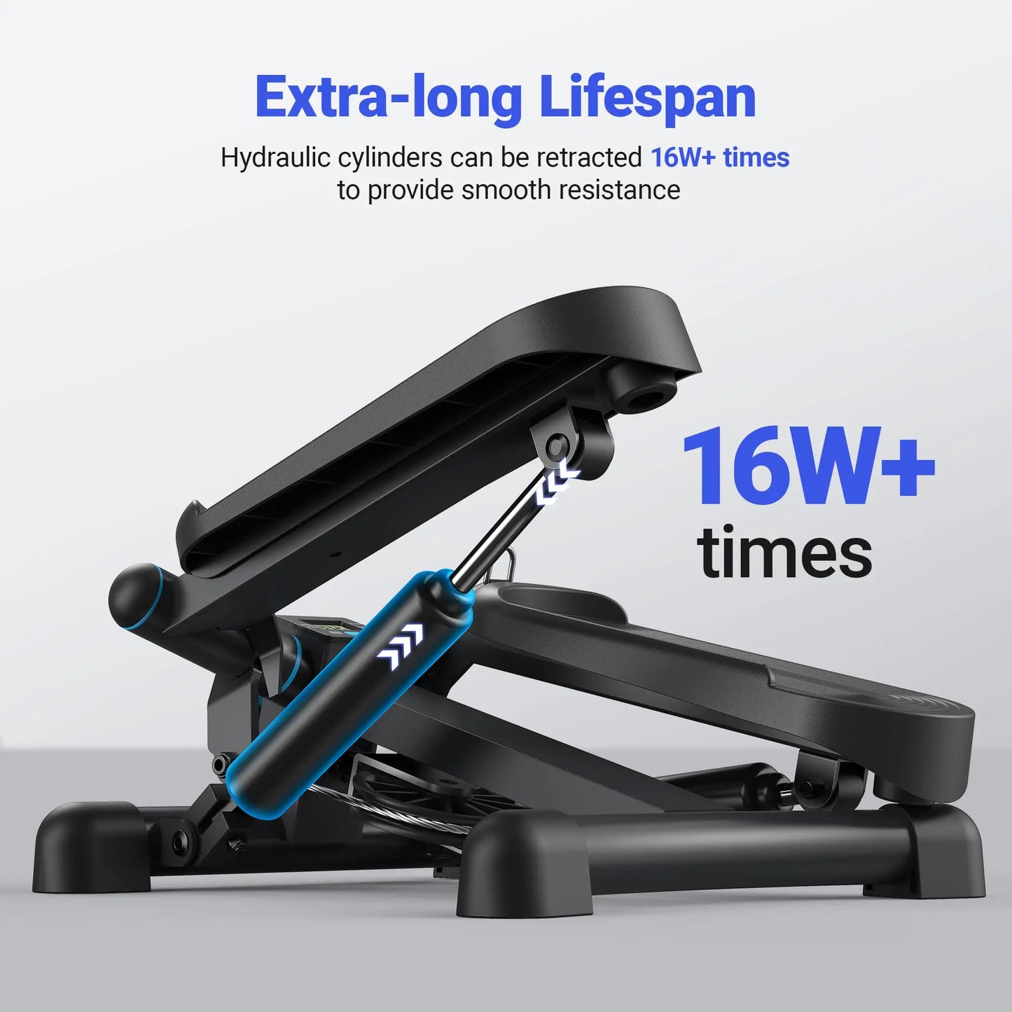 Mini Stepper for Exercise Twist Stair Stepper 330LBS Capacity Stepper Exercise Equipment