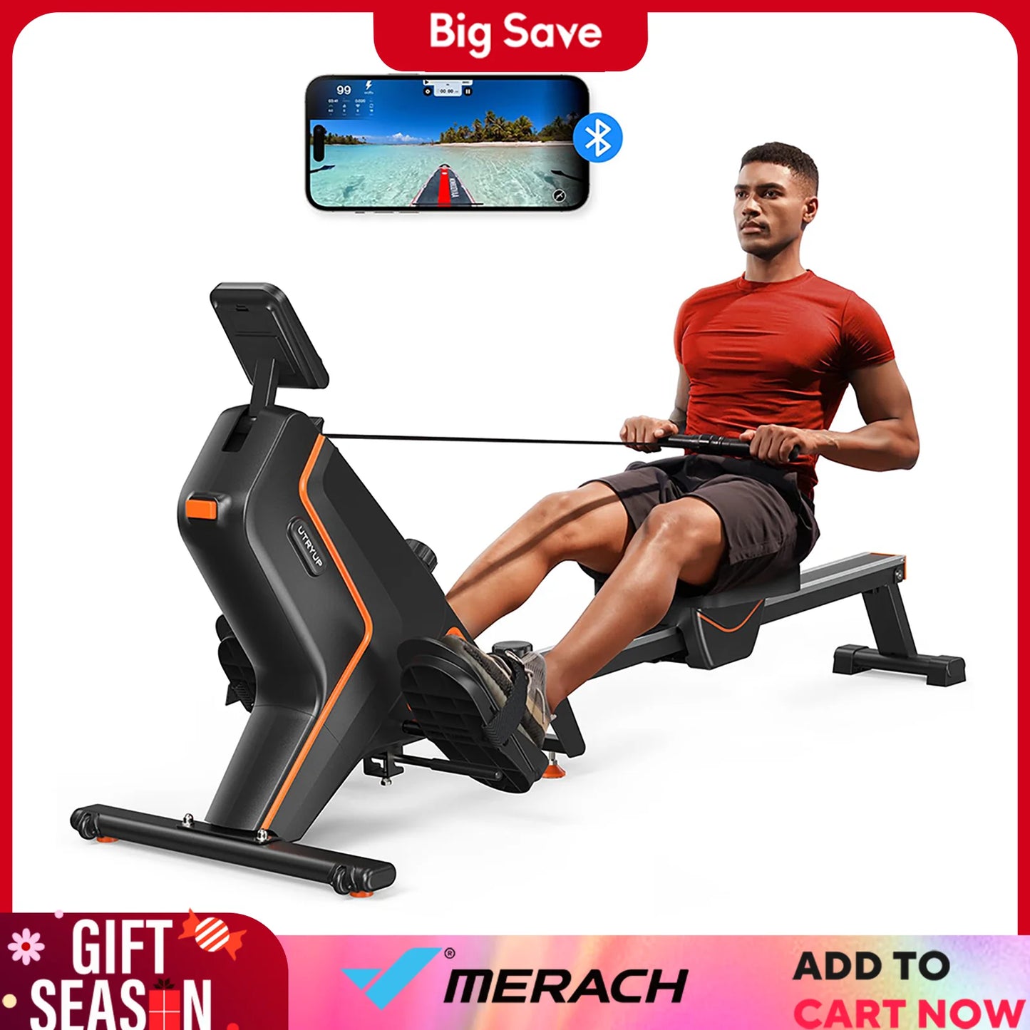Magnetic Rowing Machines R05 Water Rower R10 16 Levels Quiet