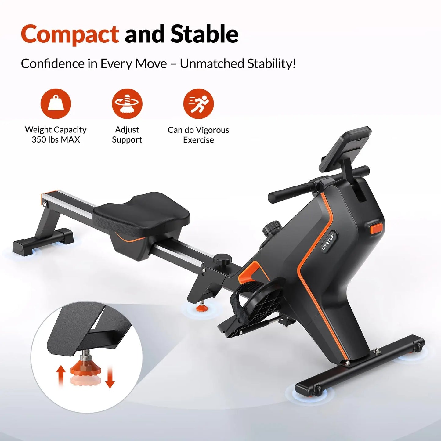 Magnetic Rowing Machines R05 Water Rower R10 16 Levels Quiet