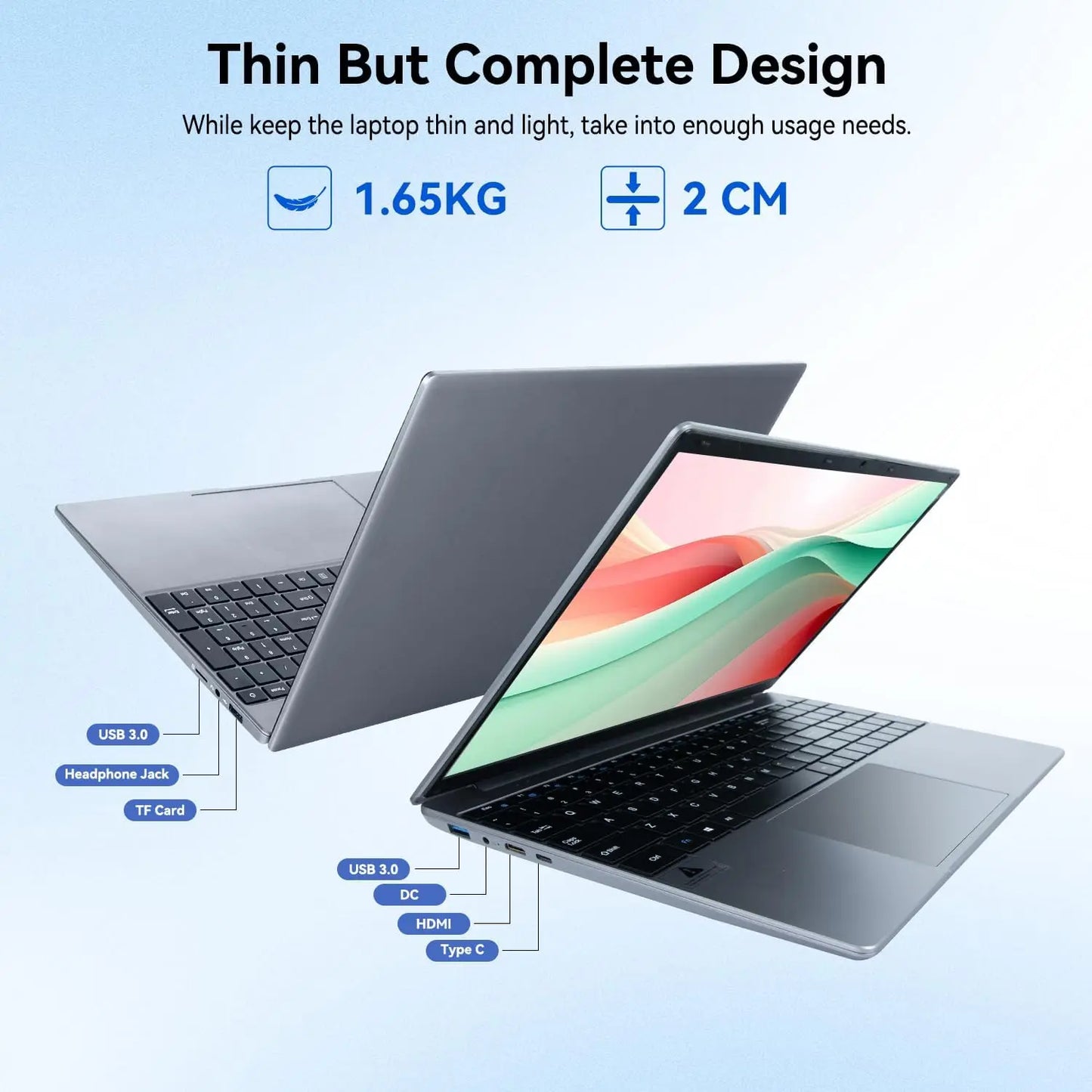 Notebook 15.6 Inch Laptop Windows 11 1366 * Intel Celeron