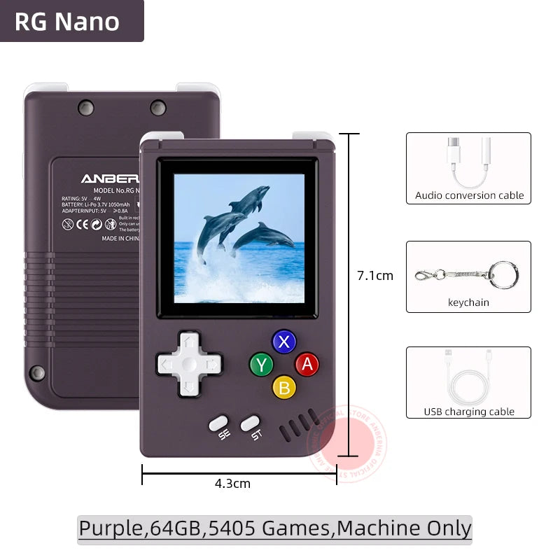 Handheld Game Console Portable Retro Video Games Consoles