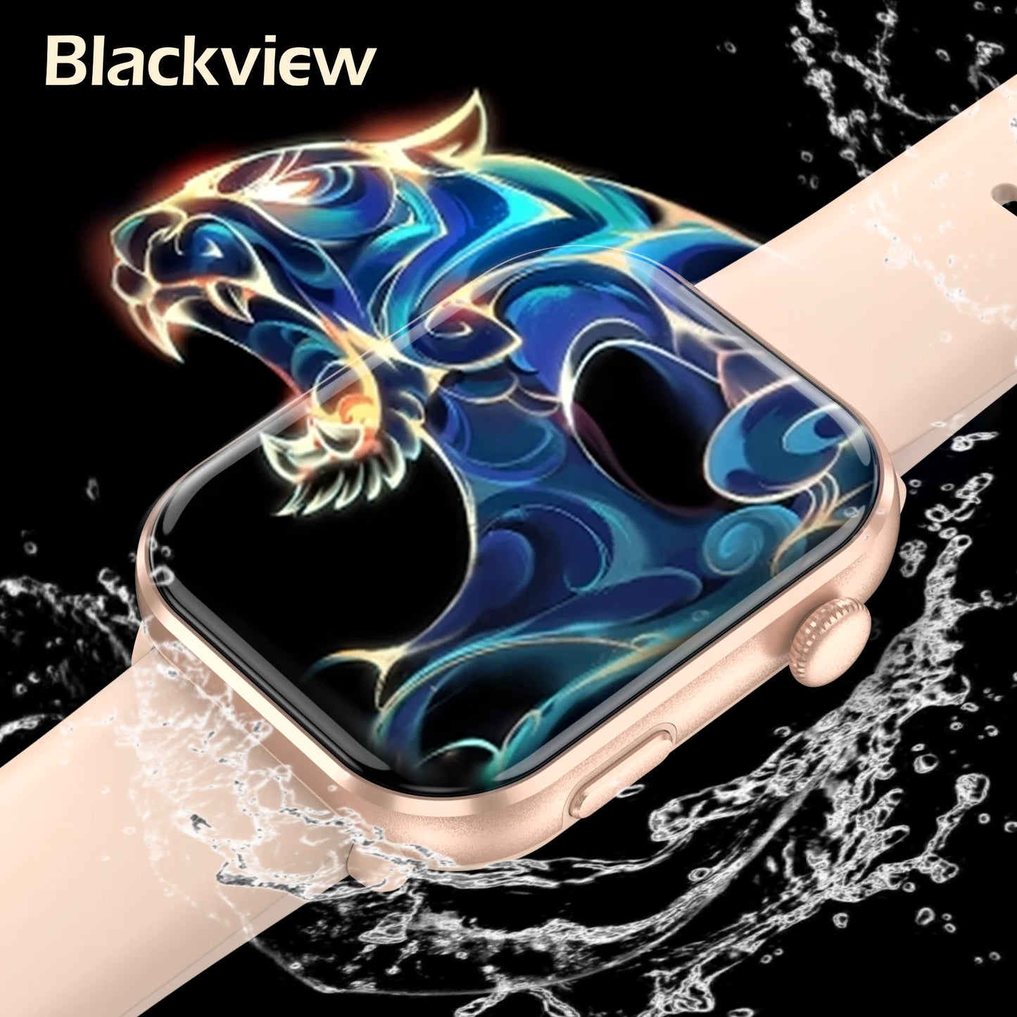 New Bluetooth Smartwatch 1.96'' AMOLED HD Display Men Women Smart Watches