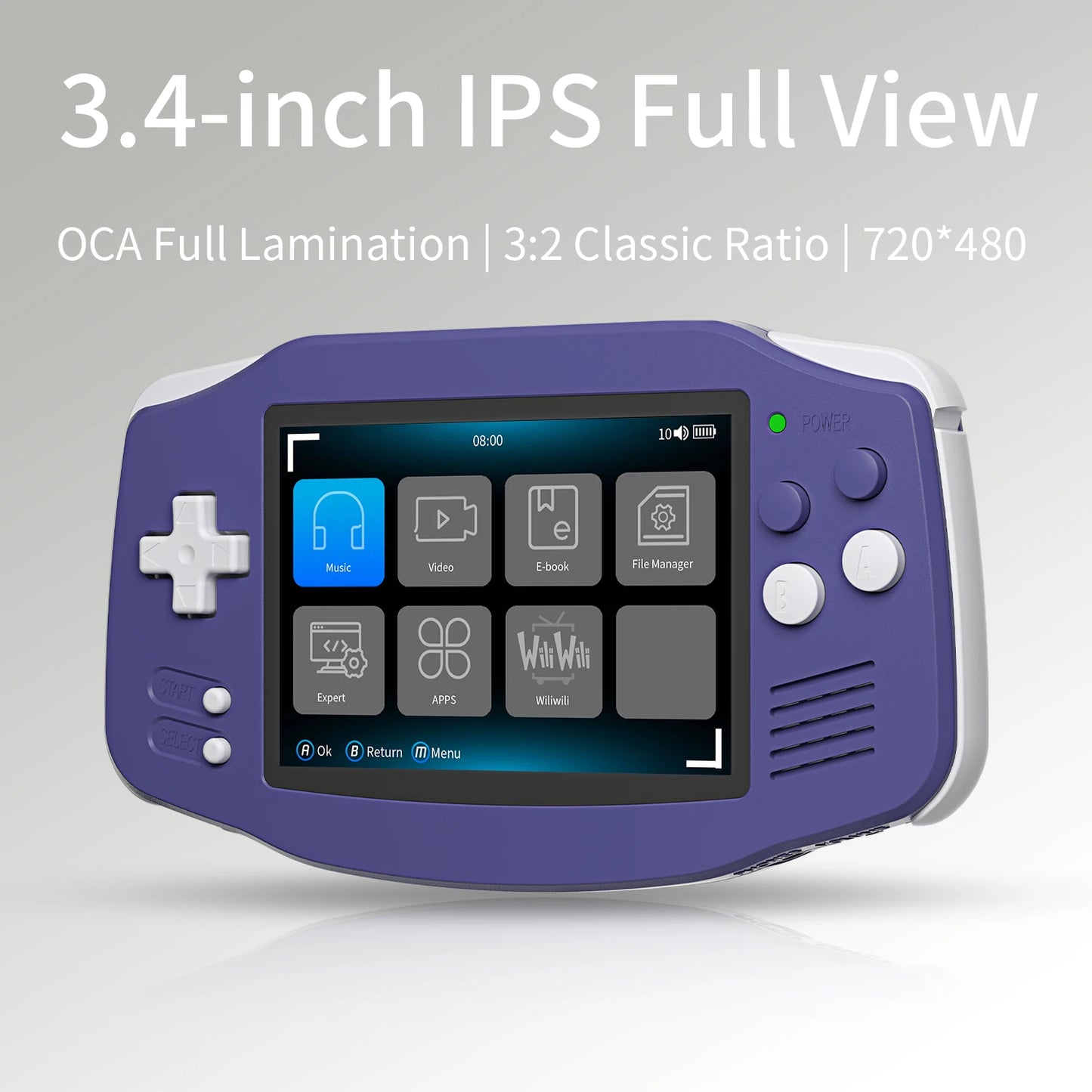 RG34XX Retro Handheld Game Console 3.4" IPS Screen Linux 64-bit