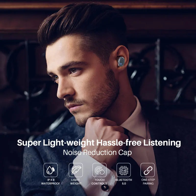 Earbuds AI Translate In Ear Bluetooth 5.3 Earphones with Mic
