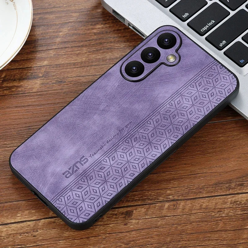 Luxury Leather Phone Case For Samsung Galaxy A15 A25 A35 A55 5G Bumper