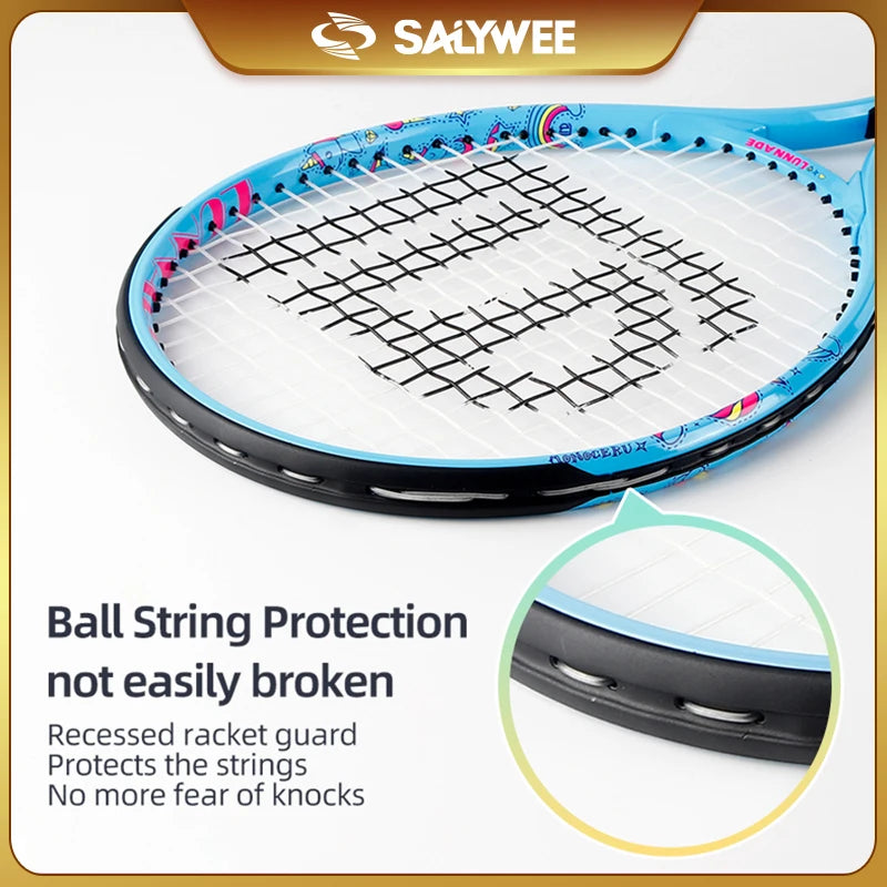 Tennis Racket Pro Staff Professional Training Full Carbon String