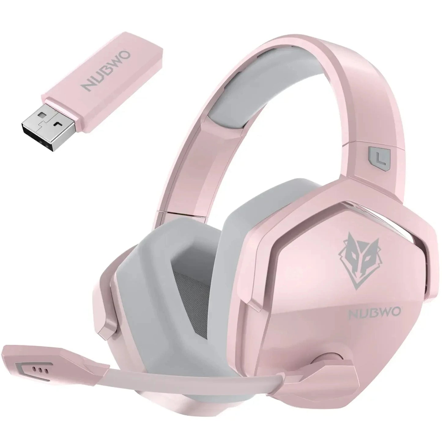 2.4G Dual Wireless Gaming Headset 5ms Low Latency 7.1 Surround