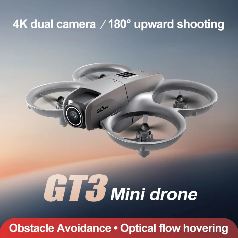 Best-Selling GT3 Drone with HD Dual Camera 180° Upward Shooting,