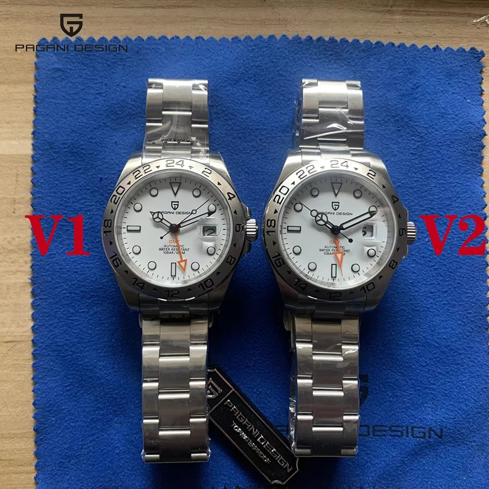 Design 2025 New 42MM GMT Watch Men's Automatic Mechanical Watches