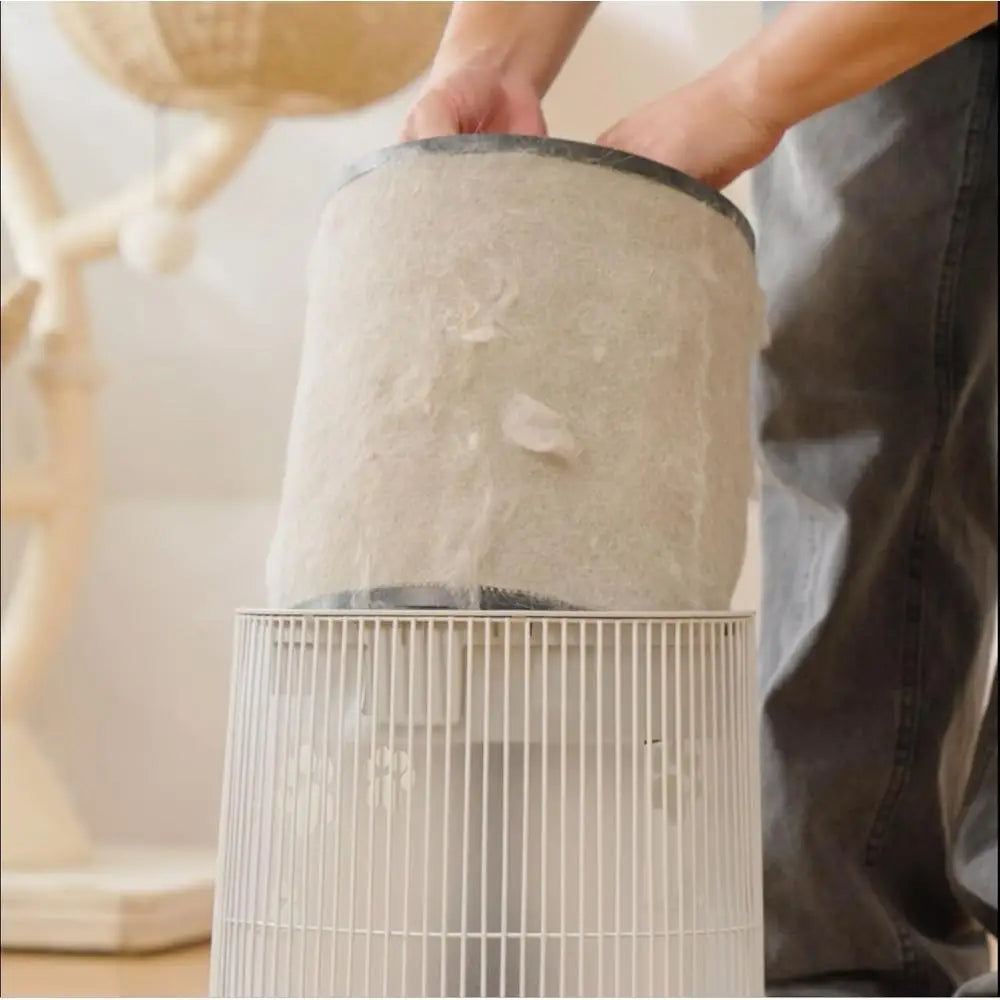 3-in-1 Pet Air Purifier HEPA Filter Cat Hair Dander Odor Dust Quiet Operation Large Room Air Cleaner 1644 Ft² Coverage