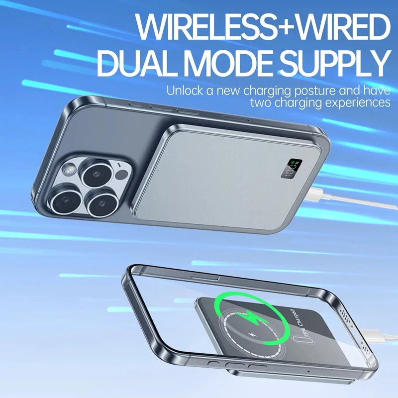 Xiaomi 50000mAh 3C Certification Thin Power Bank Ultra For MagSafe Magnetic Wireless Fast Charging Portable Battery Display