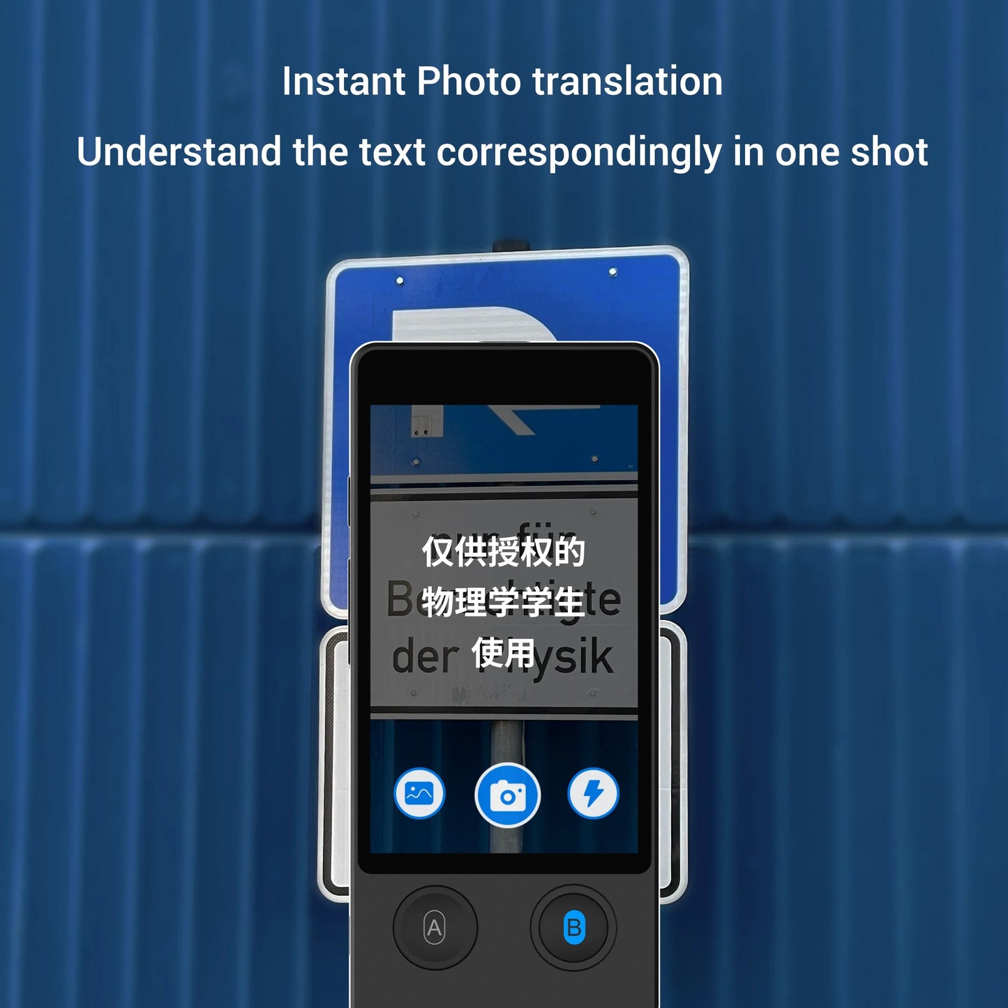 W12 Translator Device,Two Way Real Time Voice Translator