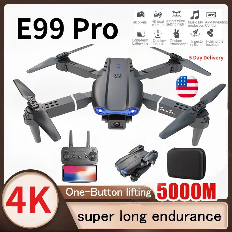 Drone Foldable 4K HD Dual Camera Aerial Photography Quadcopter