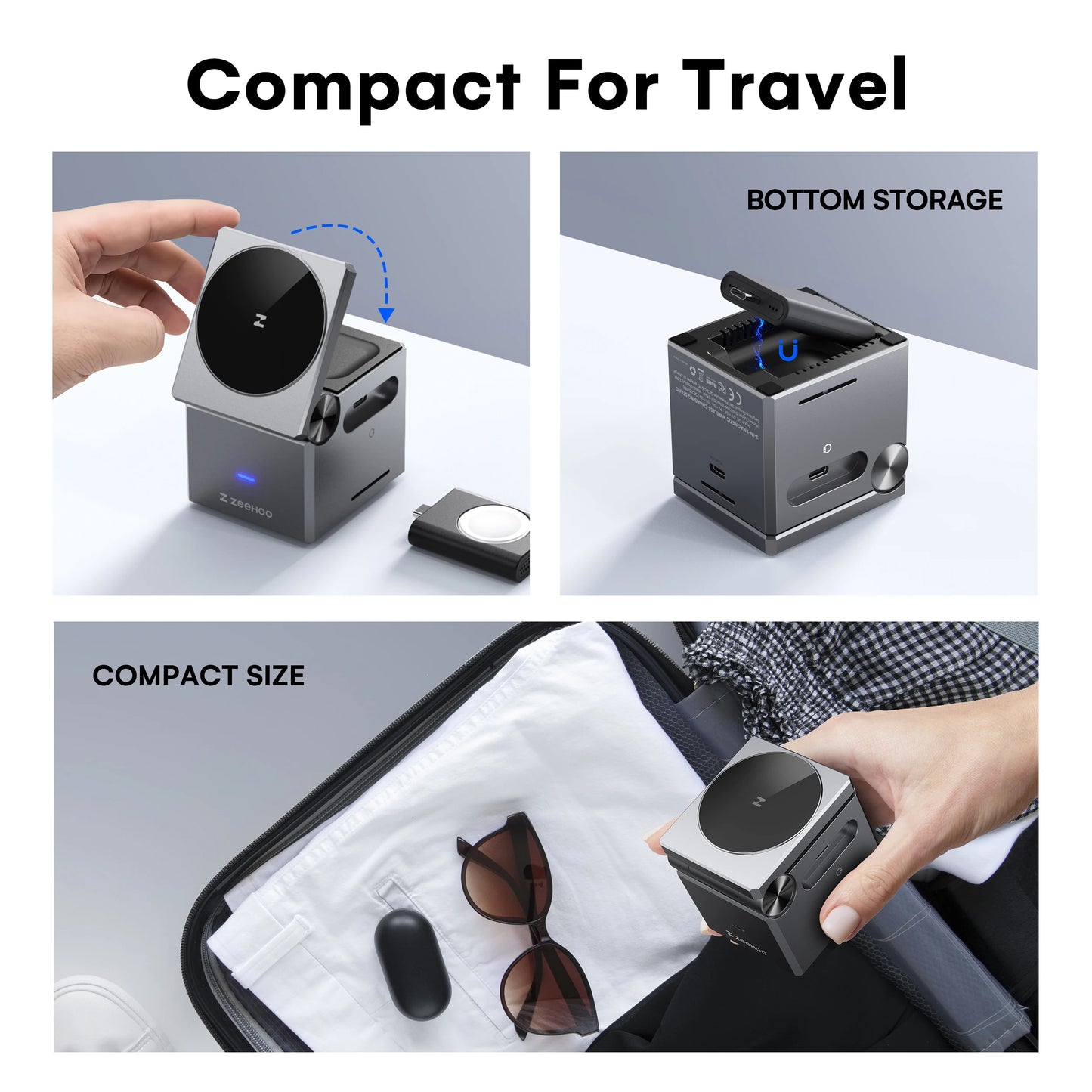 3 in 1 Charging Station Multiple Devices Apple, MagSafe