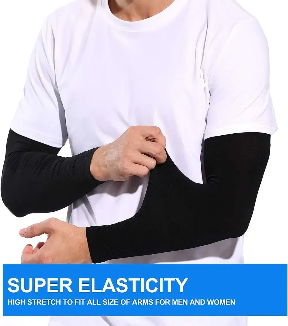 Outdoor Sport UV Sun Shield Arm Sleeves Cover Sports