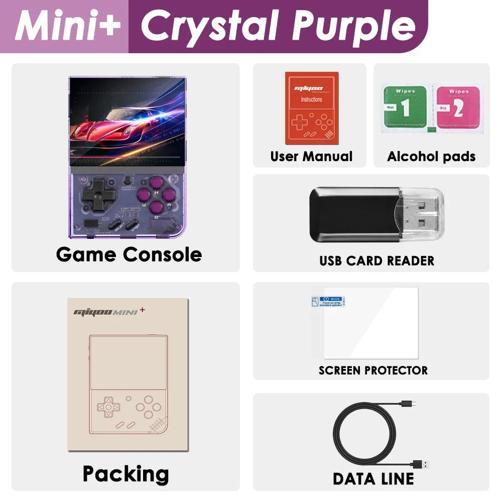 Mini Plus Portable Retro Handheld Game Console V2 System Children's Gift