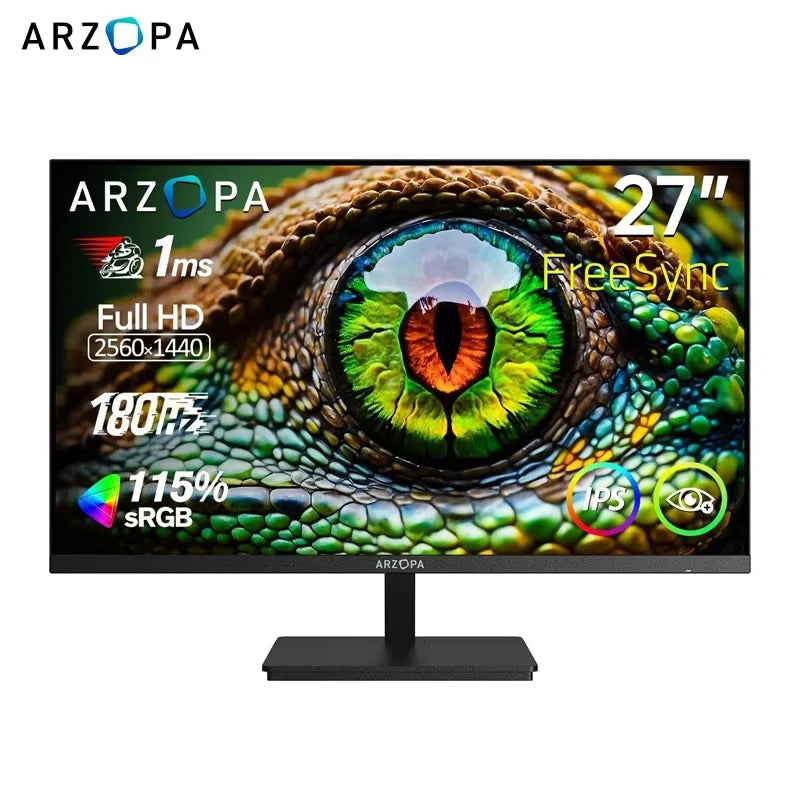27inch 180Hz 2K FastIPS QHD PC Monitor 1ms FreeSync Gaming monitor,