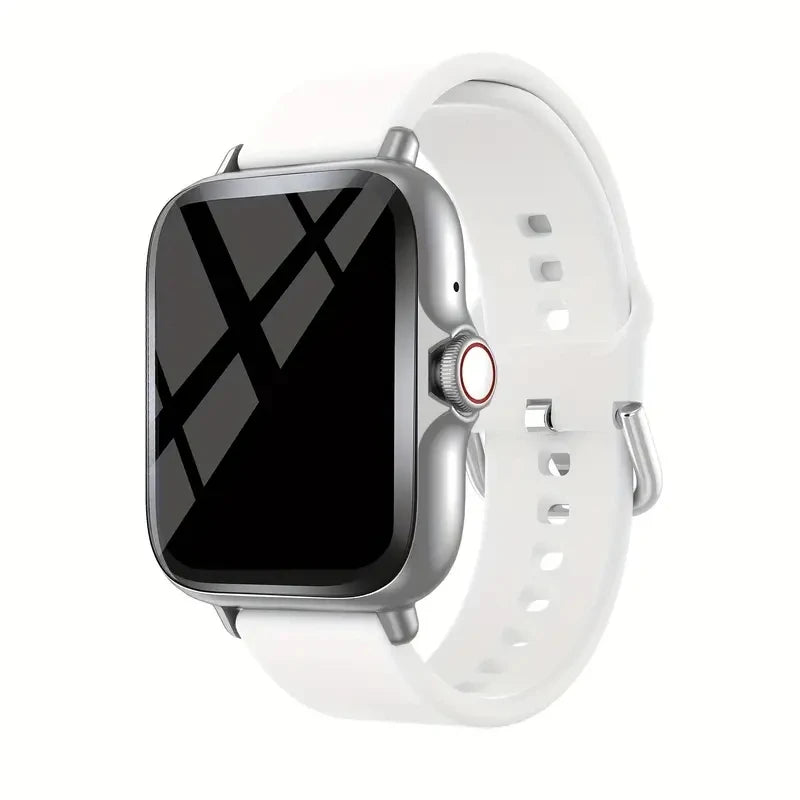 Smart watch with full touch screen, call, message reminder, music control