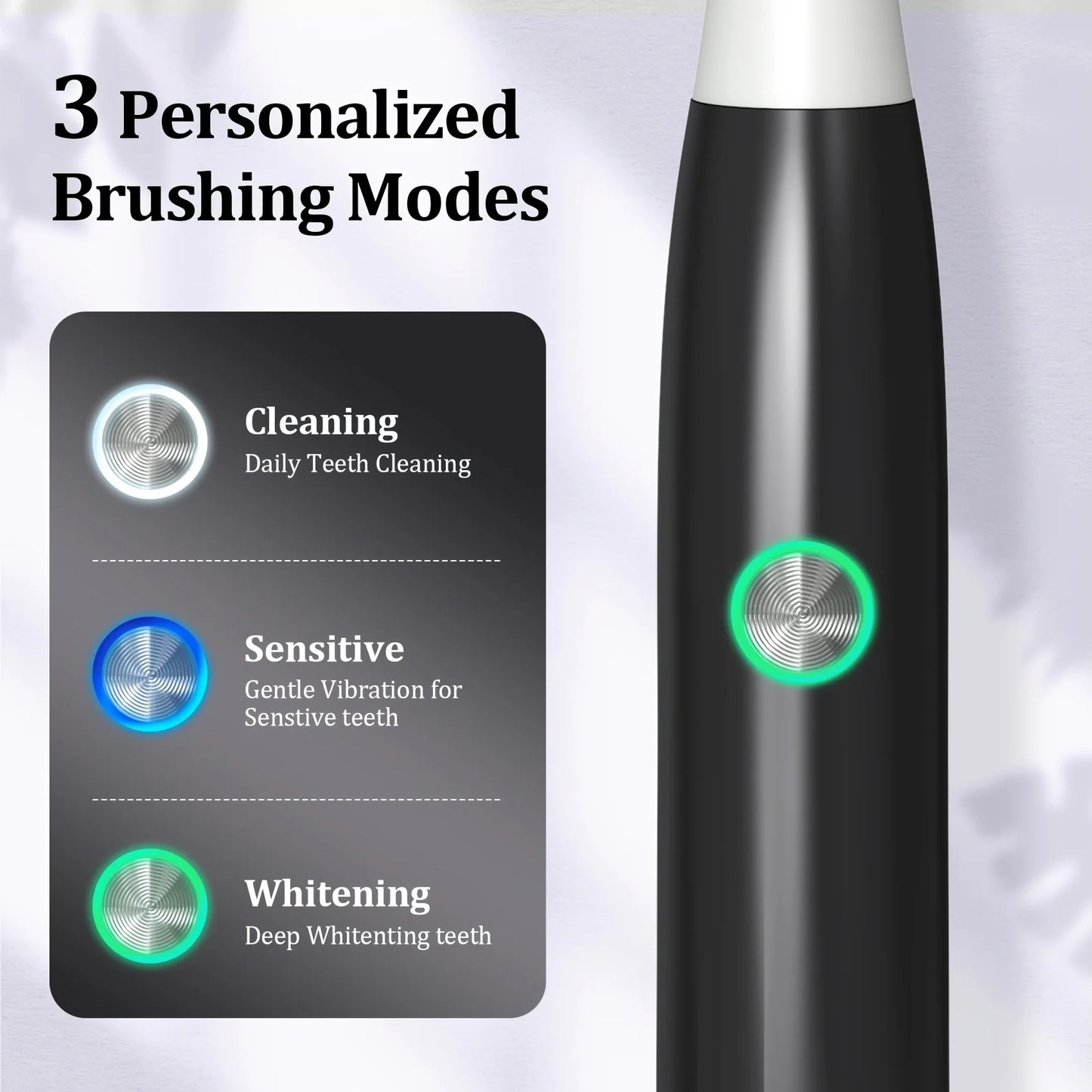 Sonic Electric Toothbrush Personal Care Appliances Oral Rechargeable