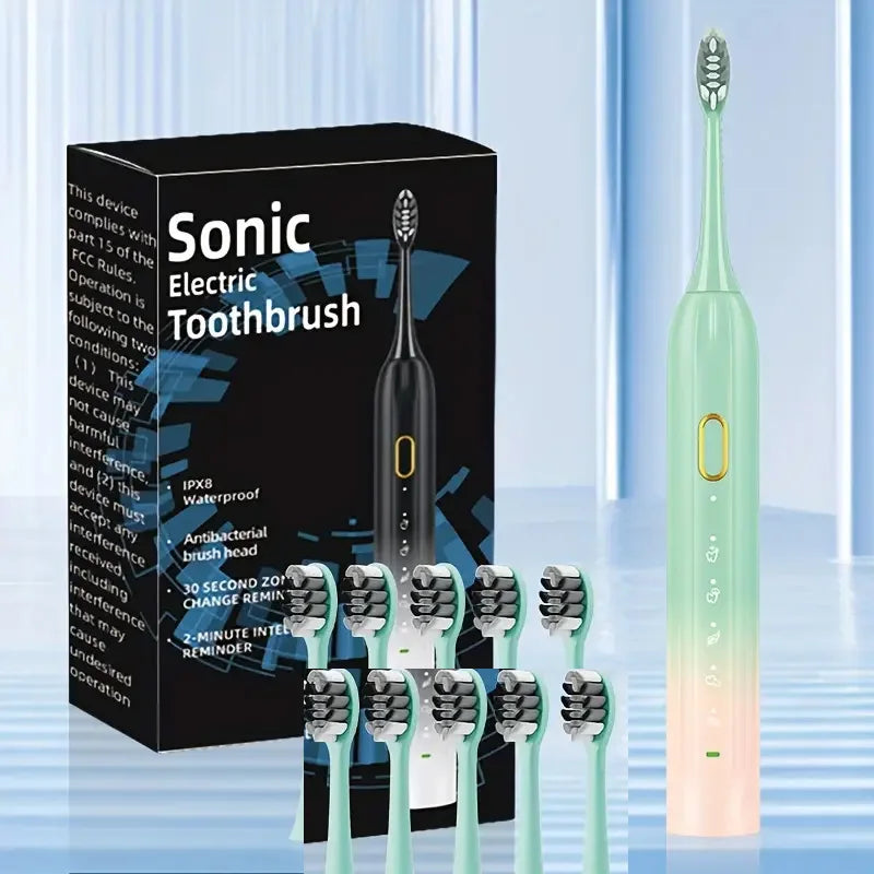 Electric Toothbrush Rotary Cleaning Teeth Brush Waterproof Electronic