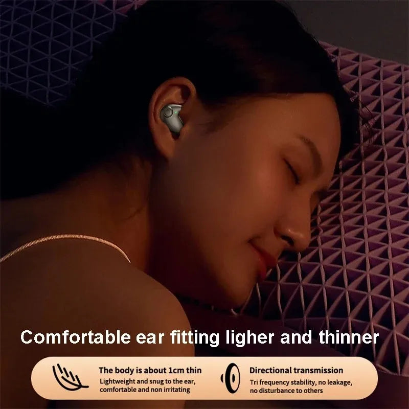 Earbuds for Side Sleepers Invisible Bluetooth Ear Buds 6H Playback