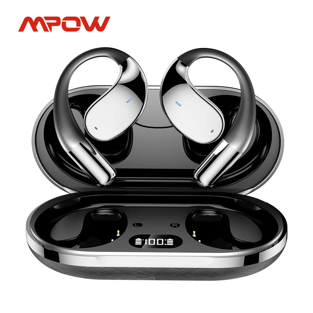 Wireless Earphones Bluetooth 5.4 Headphone OWS Open Ear Earbuds HIFI