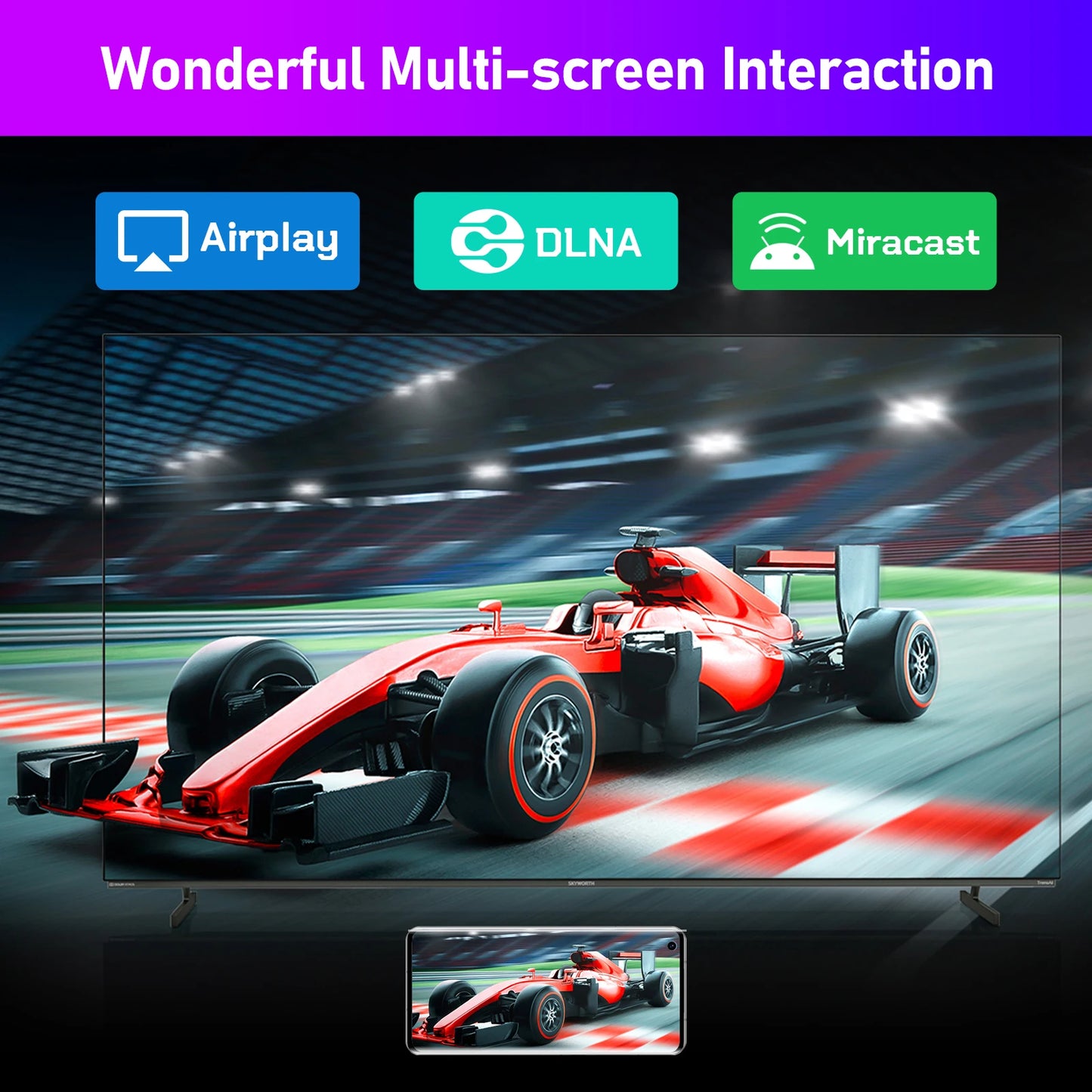 Android Smart TV WIFI6 smart Streaming Media Player