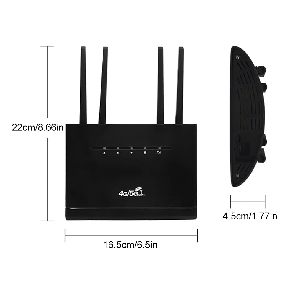 4G Wireless Router 300Mbps 4G LTE CPE Router Modem