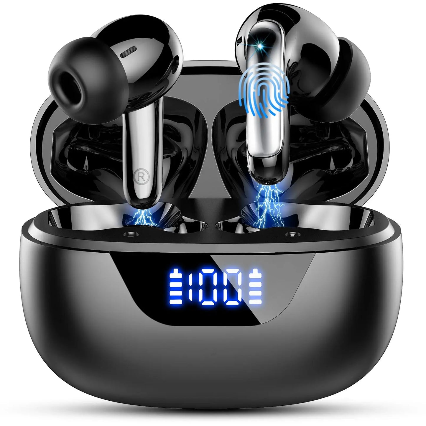 Wireless Headphones,Bluetooth 5.3 Stereo Earphones