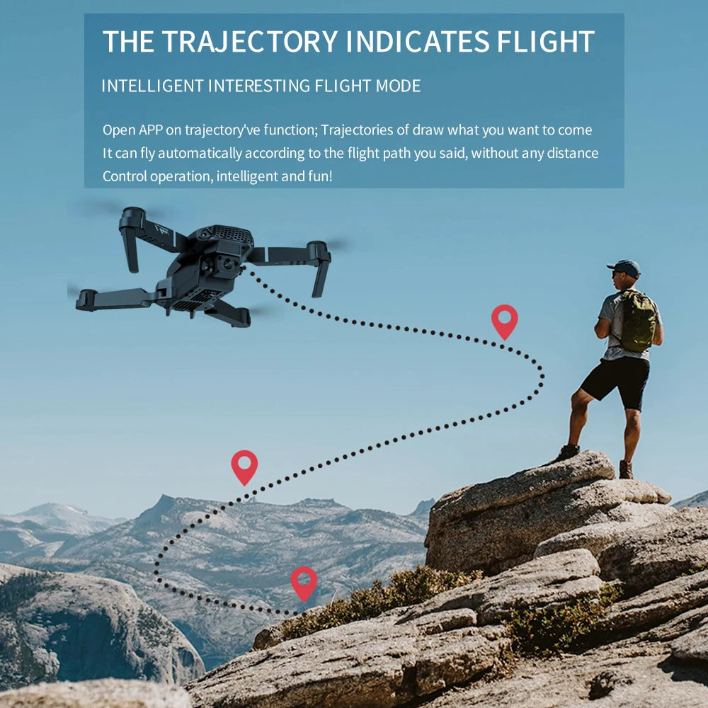 remote control drone 4K Professional Edition with 2/4 battery