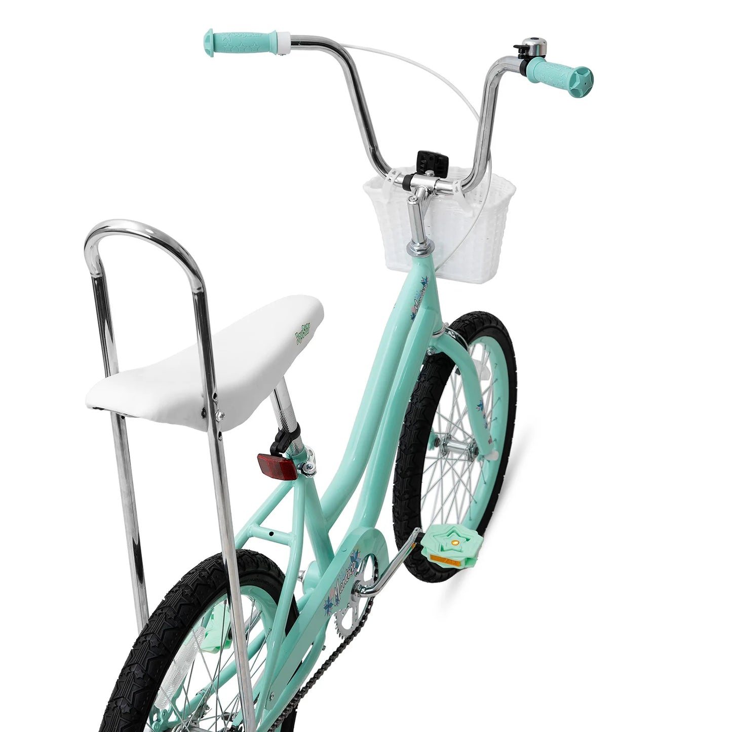 US warehouse 20 Inch Bike with Training Wheels, Banana Seat for Girls Ages 6-15