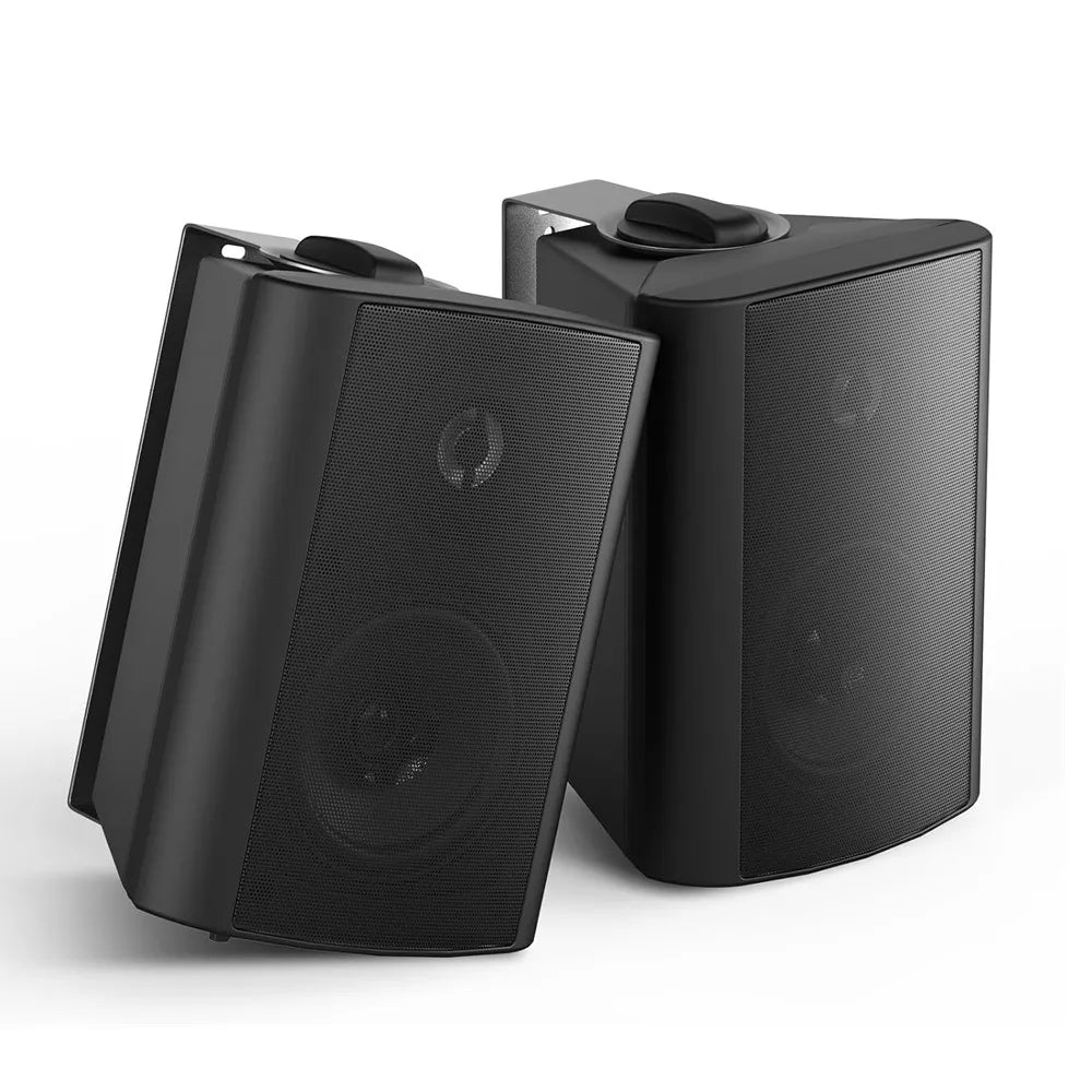 Herdio 2PCS 4'' Outdoor Bluetooth Speakers Waterproof Wired 200W
