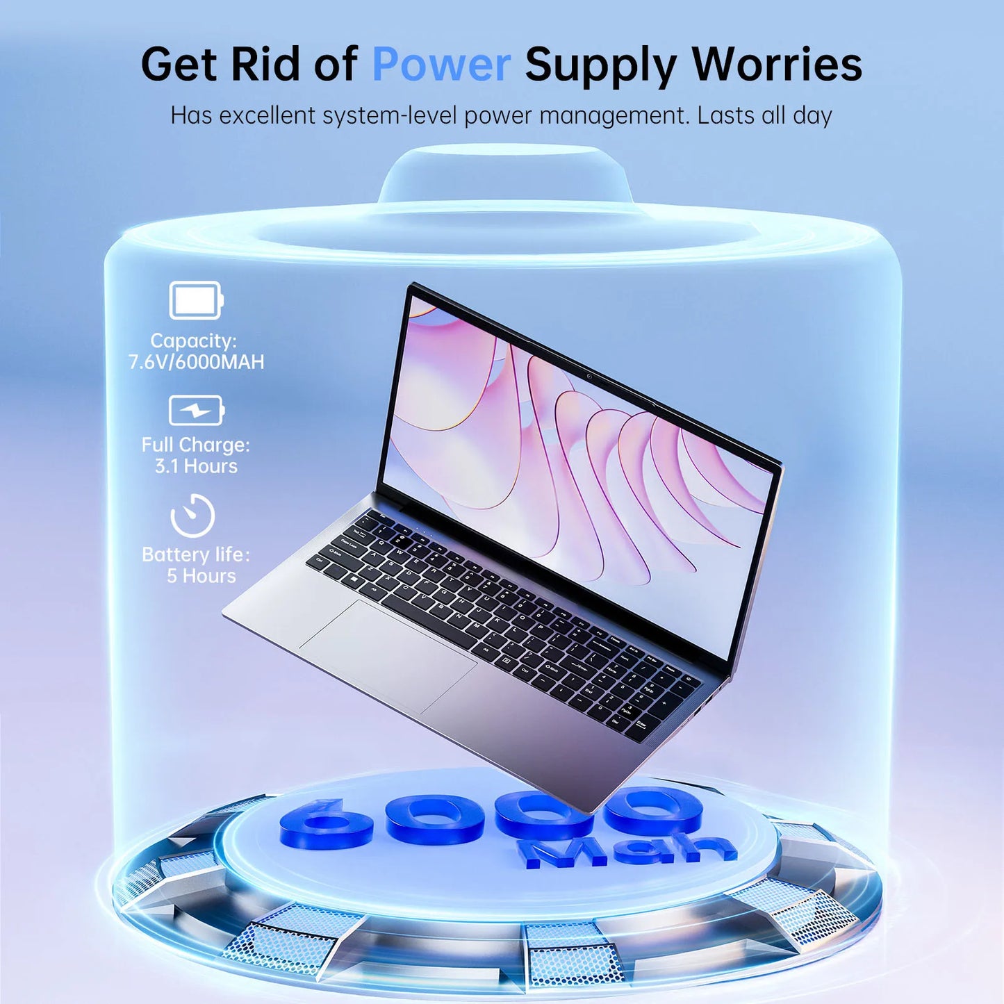 17.3inch Laptop with High Performance Quad Core-Computer