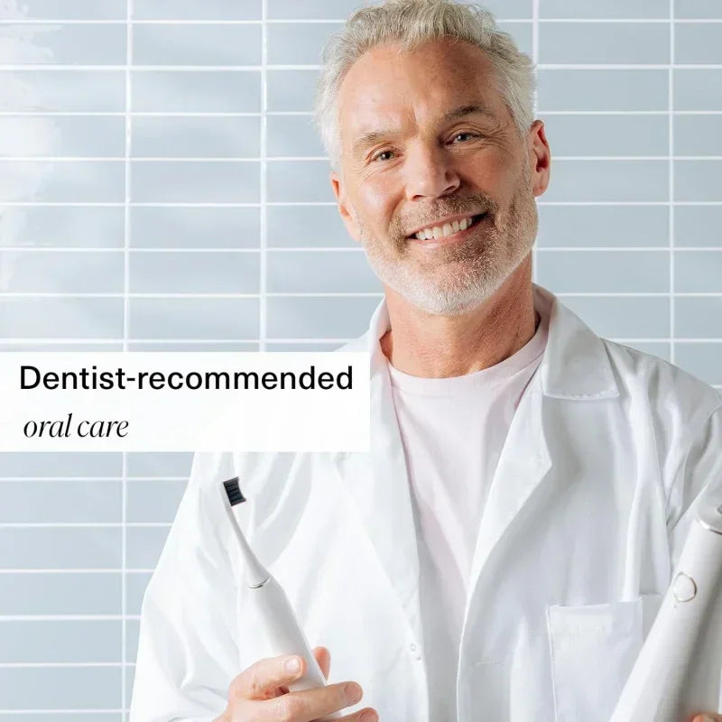 Electric Toothbrush for Adults w/2 Heads-Rechargeable Sonic