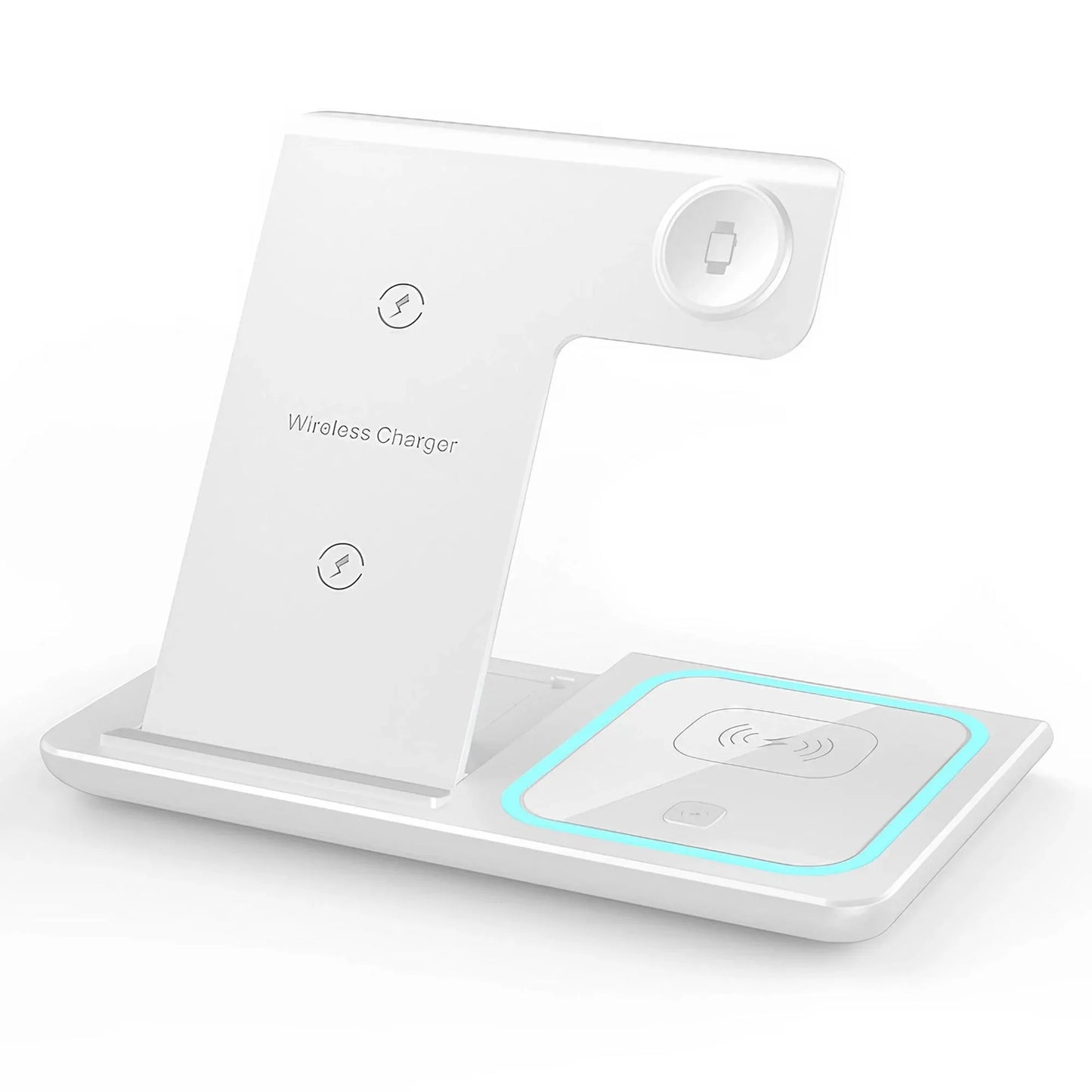 Magnetic Wireless Charging Stand for iPhone 15/14/13/12, iWatch Ultra/8/7/6/5, AirPods 3/2/Pro, Samsung
