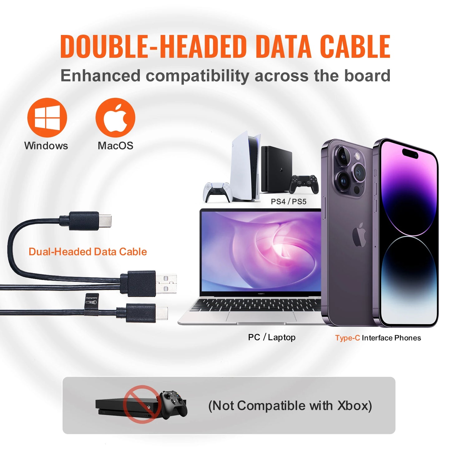 USB Microphone Professional Condenser Kit for Recording Video Gaming Singing Streaming